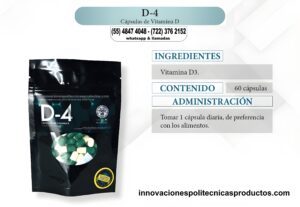 VITAMINA D-4 (60 Capsulas)