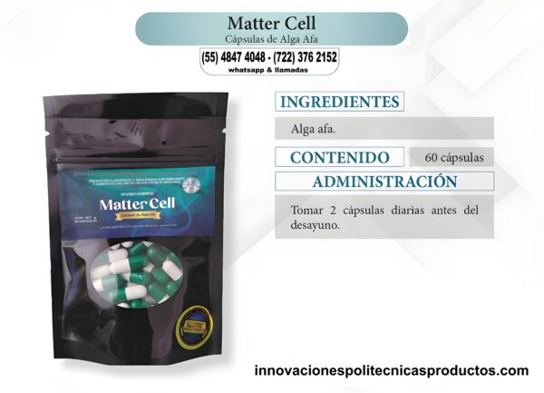 Liberador de Celulas Madre Matter-Cell (60 Capsulas)