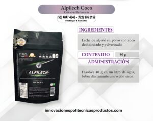 5 Leche De Alpiste & Coco 80 Gr. C/u