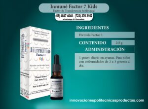 Factor de Transferencia Inmuné Kids (Factor de Trasferencia Especial Para Niños )