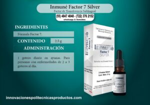 Inmuné Factor 7 Silver - Factor de Transferencia (Paquete de 3)