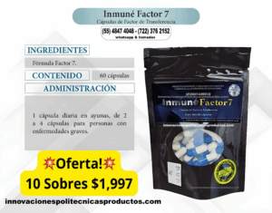 Factor de Transferencia Inmuné Factor 7 (10 Sobres)
