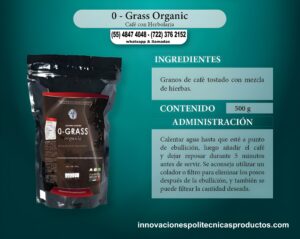 0-Grass Organic (Café en Grano) 500g