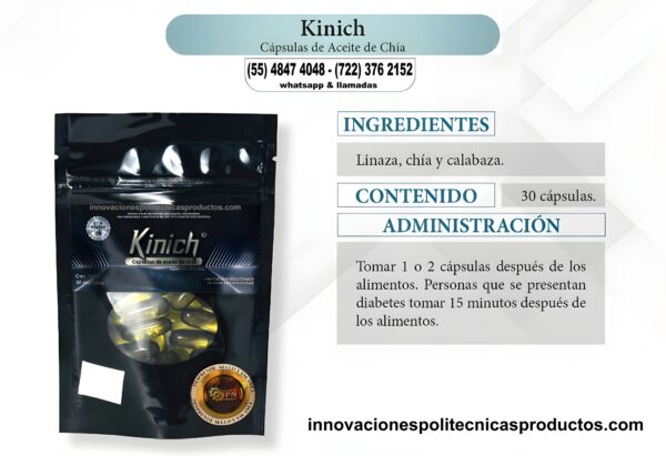 Kinich (Capsulas Aceite de Chía)