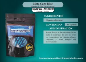Meta Caps Blue (Cápsulas de alga espirulina azul)