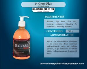 0-Grass Plus Gel con Extractos de Alcanfor