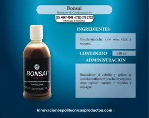 Bonsai (Shampoo con Cacahuananche)