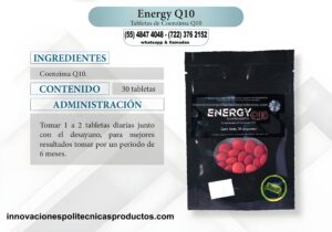 Energy Q10 (Comprimidos de Coenzima Q10)