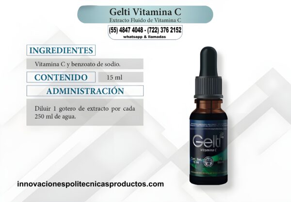 Gelti Vitamina C (Extracto Fluido de Vitamina C)