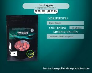 Vantaggio Tabletas de Bayas de Goji