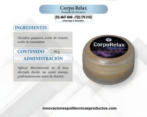 CORPORELAX Pomada con Alcanfor