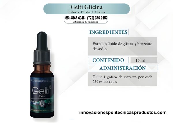 GELTI GLICINA Extracto Fluido de Glicina