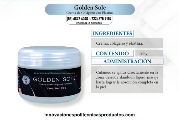 Golden Sole (Crema Colágeno y Elastina)
