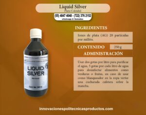 LIQUID SILVER Plata Coloidal