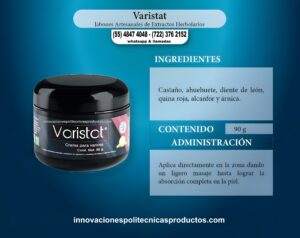 VARISTAT Crema con Castaño y Ahuehuete