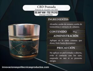 Balm Mousturizing (Balsamo de CBD con Alcanfor)
